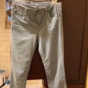 Kut Diana skinny 14 light blue cords